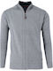 REDMOND Men's grey knitted cardigan