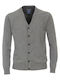 REDMOND Men's grey knitted cardigan