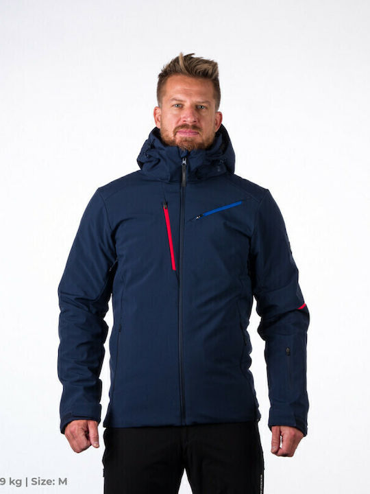 Northfinder Clayton BU-3922SNW-298 Masculin Jachetă Coajă moale pentru Schi & Snowboard Albastru închis