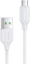 Joyroom S-UM018A9 Regular USB 2.0 to micro USB Cable Λευκό 0.25m