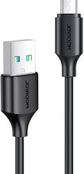 Joyroom S-UM018A9 USB 2.0 to micro USB Cable Μαύρο 0.25m