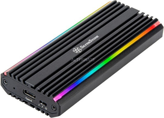 Silverstone Case for Hard Drive M.2 PCI Express / SATA III with Connection Type-C