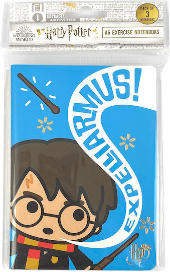 Blue Sky Studios Harry Potter Kawaii Set 3 Notizblock A6 Blau