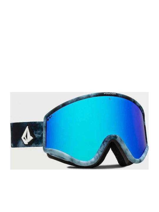 Volcom Yae Μάσκα Σκι & Snowboard Ενηλίκων Μπλε ...