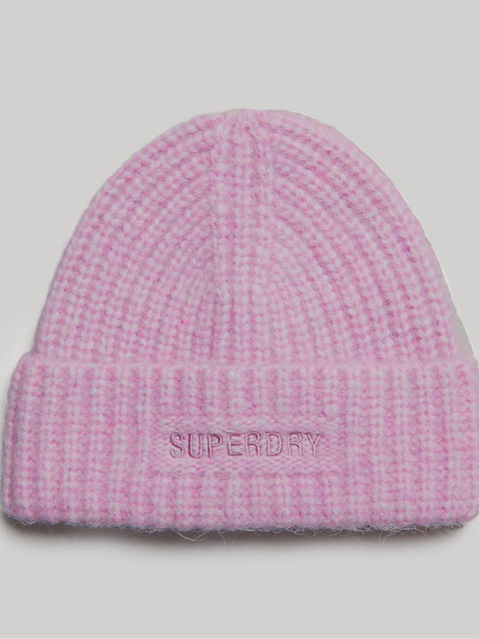 Beanie Γυναικείος Σκούφος Πλεκτός Lilac Marl