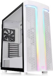 Thermaltake H590 ARGB Gaming Midi Tower Computer Case with Window Panel White