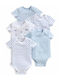 Mamas & Papas Kurzärmelig Blau 5Stück