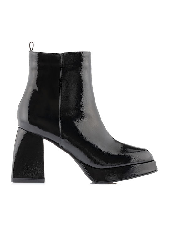 Ghete Dama Ankle Boots din Lac Negru