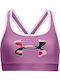 Under Armour Crossback Graphic Kids' Bralette Purple