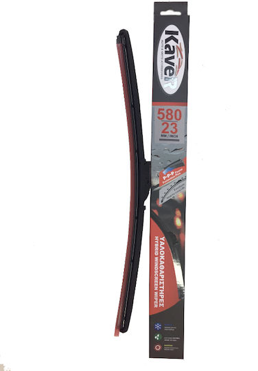 Kaver Hybrid Flat Car Wiper Blade Driver 580mm Universal