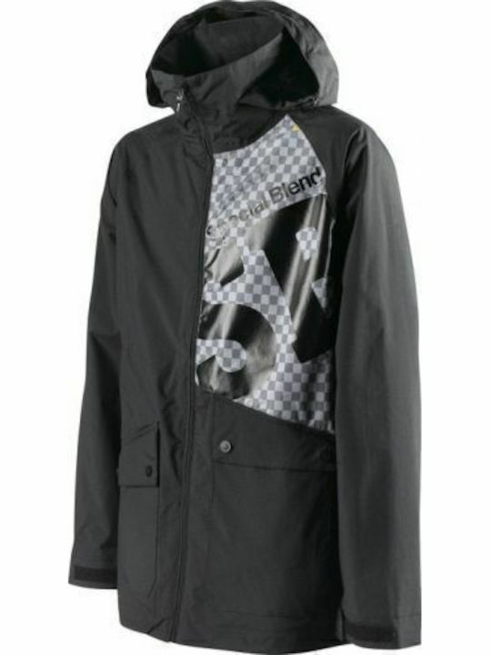 Special Blend Beacon Blackout 043413027 Ανδρικό Μπουφάν για Σκι & Snowboard Γκρι