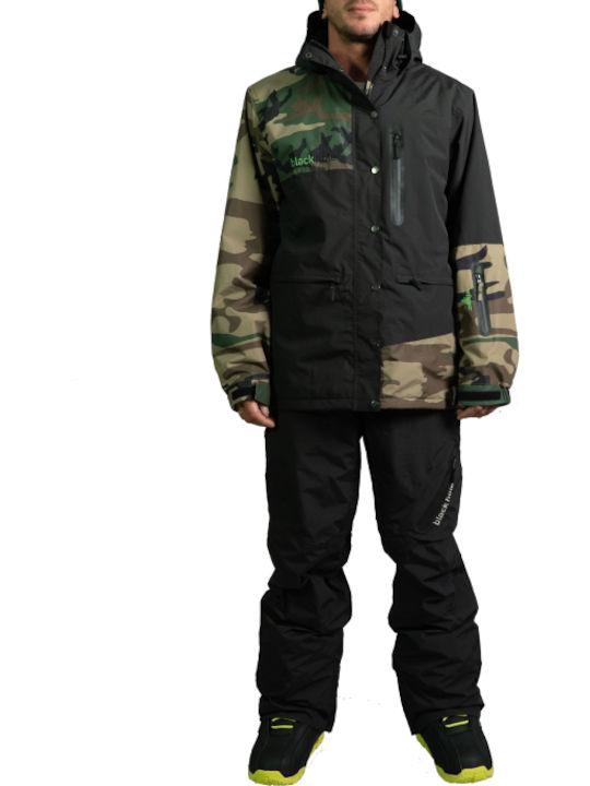 Black Hole Black Hole Fusion Men's Ski & Snowboard Jacket Black/Camo 190402