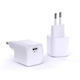 Wiwu Φορτιστής Χωρίς Καλώδιο με Θύρα USB-C 30W Power Delivery Λευκός (RY-U30A)