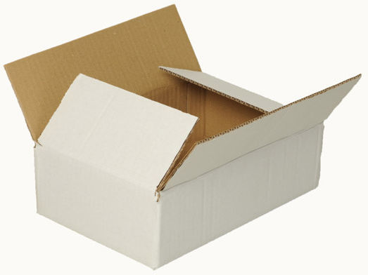 Gagabox Χαρτοκιβώτιo Συσκευασίας 3 Φύλλων Λευκό Π30 x Β20 x Υ8.5εκ.