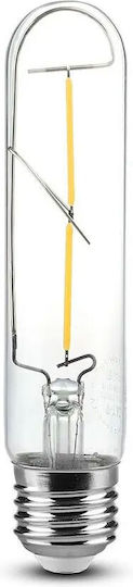 V-TAC LED-Lampe 2W 300mm für Fassung E27 und Form T30 Warmes Weiß 200lm