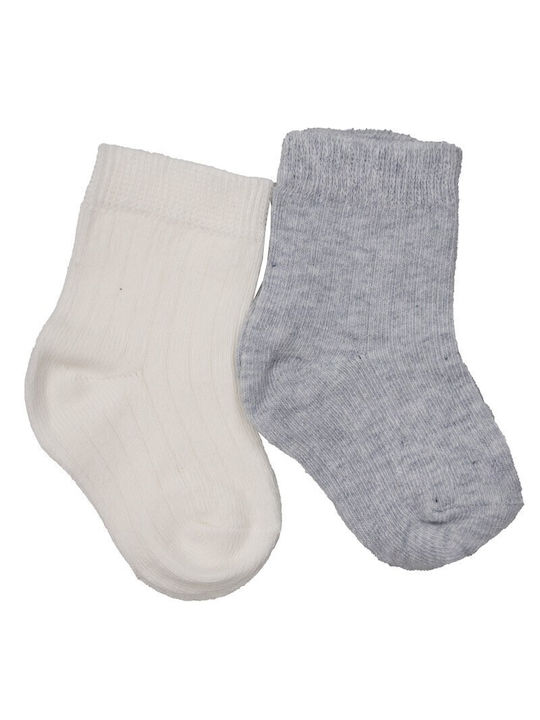 Infant Socks 68345 2pcs biorganic Gray