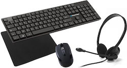 Blaupunkt BLP1921-133 Fără fir Set tastatură și mouse UK