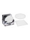 JK Home Decoration Χριστουγεννιάτικη Πιατέλα Μεταλλική 25x25εκ. (Διάφορα Σχέδια)