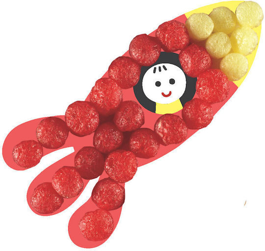 Playmais Children's Craft Rocket Construction from Sponges for Children 3+ years Years