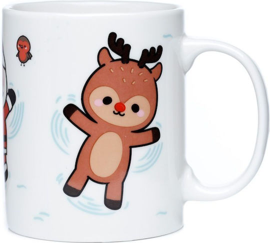 Puckator Christmas Mug Porcelain Multicolored