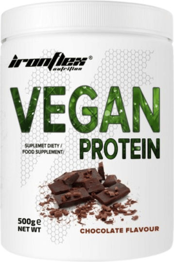 Ironflex Nutrition Vegan Protein Gluten & Lactose Free with Flavor Chocolate 500gr