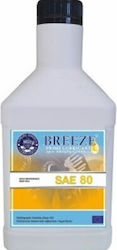Breeze Βαλβολίνη για Χειροκίνητο Κιβώτιο SAE 80 1lt
