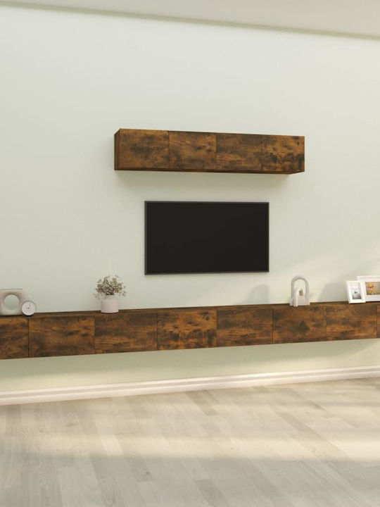 Wohnzimmer TV-Einheit Smoky Oak L100xB30xH30cm