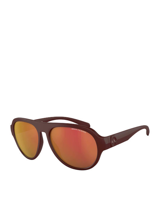 Armani Exchange Unisex Sunglasses with Burgundy...