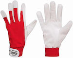 Leather work gloves GOLF 035