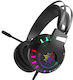 Inca IGK-TX12 Over Ear Gaming Headset με σύνδεση USB