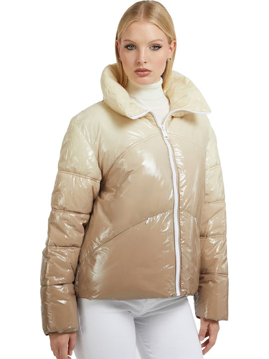 Guess Jacke Puffer Beige