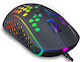 Inca IMG-346 RGB Геймърска Мишка 6400 DPI Черен