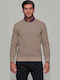 Langarm-Pullover Beige
