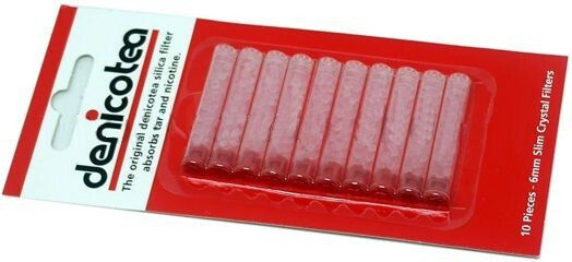 Denicotea Crystal Filters Filtre pentru țevi 6mm 10τμχ