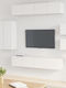 Животно помещение ТВ единица White 8pcs Д30.5xШ30xВ90бр
