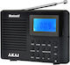 Akai Proffesional APR-400 Φορητό Ραδιόφωνο Μπαταρίας με Bluetooth Μαύρο