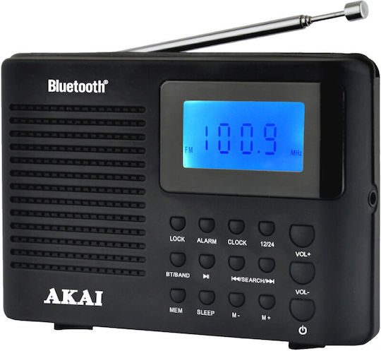 Akai Proffesional APR-400 Φορητό Ραδιόφωνο Μπαταρίας με Bluetooth Μαύρο