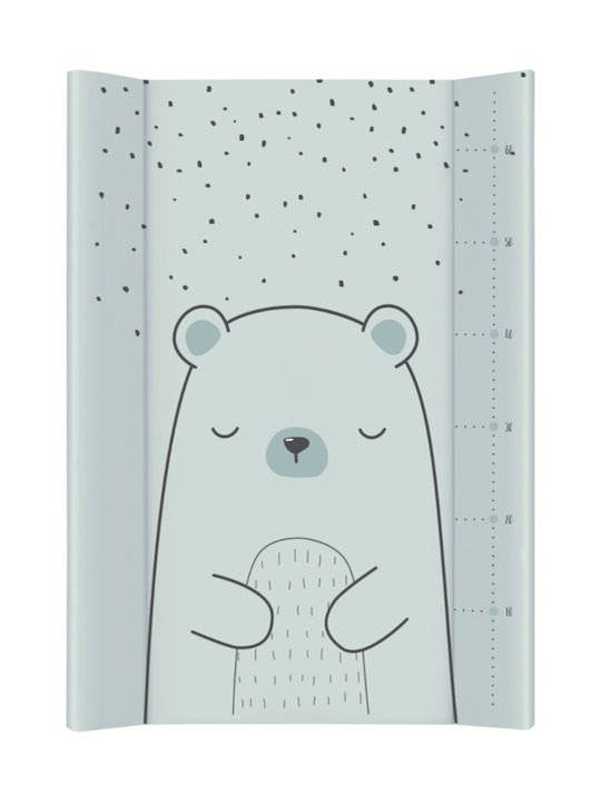 Kikka Boo Harte Wickelauflage Bear With Me aus Kunststoff Mint 50x80cm