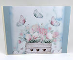 Riniotis Guest Book with Butterfly Theme