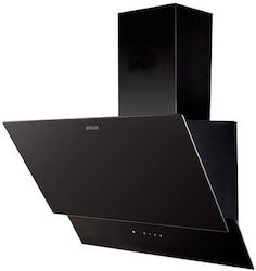 Muhler Chimney Hood Recirculating 60cm Black