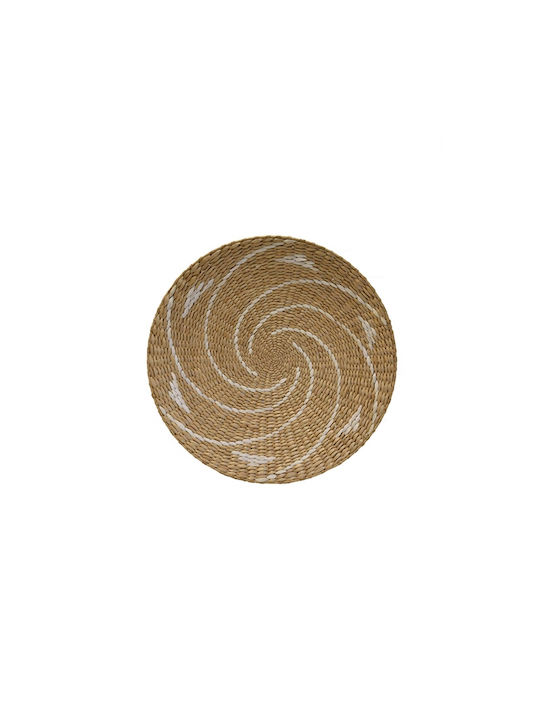 Atmosphera Wicker Wall Ornament 50x6x50cm