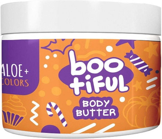 Aloe Colors BOOtiful Moisturizing Body Butter with Shea Butter & Aloe Vera for Dry/Very Dry Skin 200ml