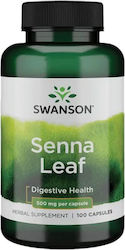 Swanson Senna Leaf 500mg 100 caps