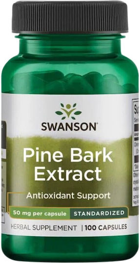 Swanson Pine Bark Extract 50mg 100 caps
