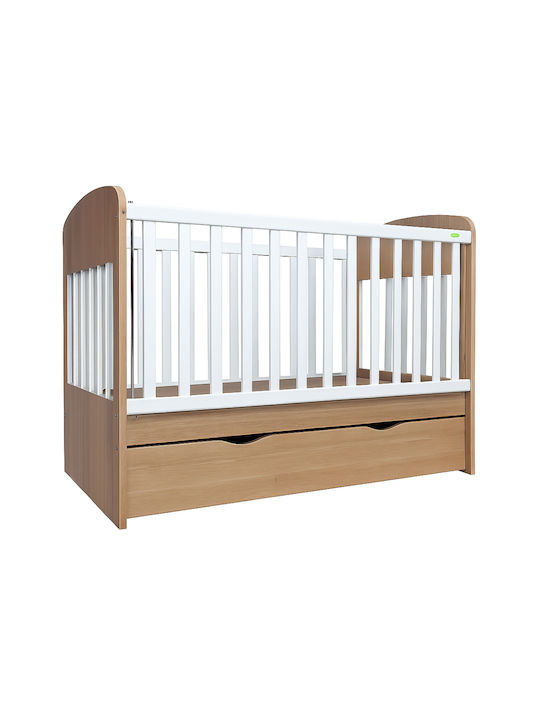 Beboulino Babybett Perseus Beige mit Schublade