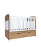 Beboulino Babybett Perseus Beige mit Schublade
