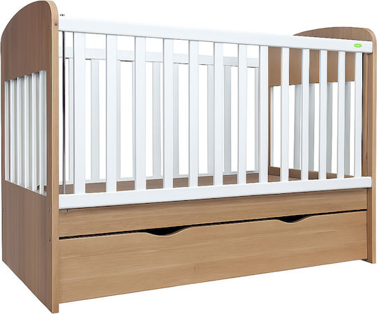 Beboulino Babybett Perseus Beige mit Schublade