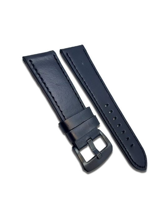 LEATHER LURAKE 24mm SCHWARZ