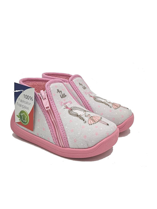 Kids Slippers Boots Gray