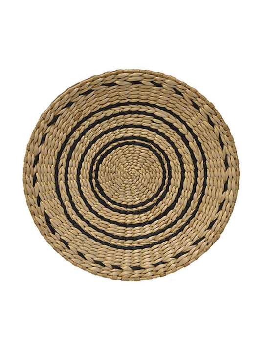 Atmosphera Wicker Wall Plate 40x6x40cm